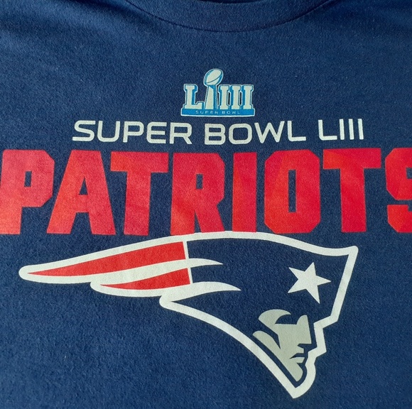 New England Patriots mens long sleeve shirt size L - Picture 5 of 8